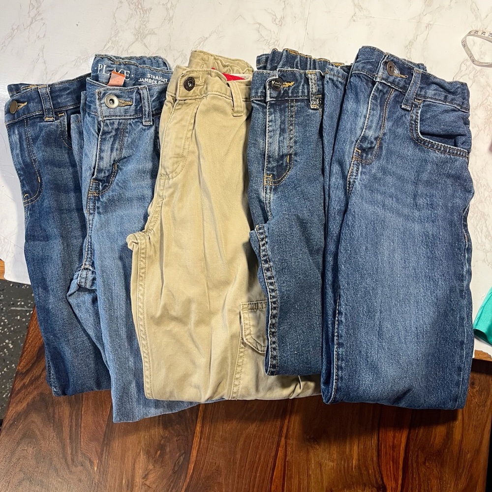Boys Jeans and Cargo Pants Bundle Size 10